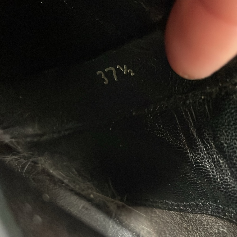 Vintage Prada leather ankle kitten heel booties boots - Picture 10 of 12